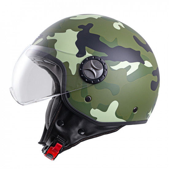 Moto helmet for scooter W-TEC FS-701C - camouflage