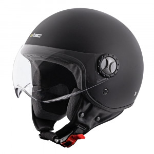 Moto helmet for scooter W-TEC FS-701MB, Black matt