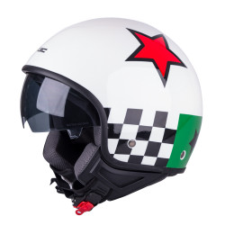 Scooter helmet W-TEC FS-710G Sixty White