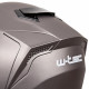 Moto helmet W-TEC Lanxamo - Silver titanium