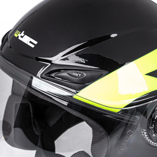 Motorcycle helmet W-TEC Nankko, Black