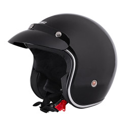 Motorcycle helmet W-TEC YM-629 - Black