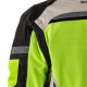 W-TEC Saigair Men's Summer Motorcycle Jacket, Neon Yellow / Gray