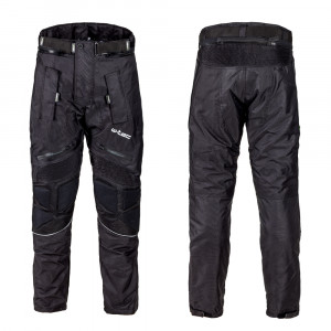 Mens motorcycle pants W-TEC Rusnac NF-2607, Black