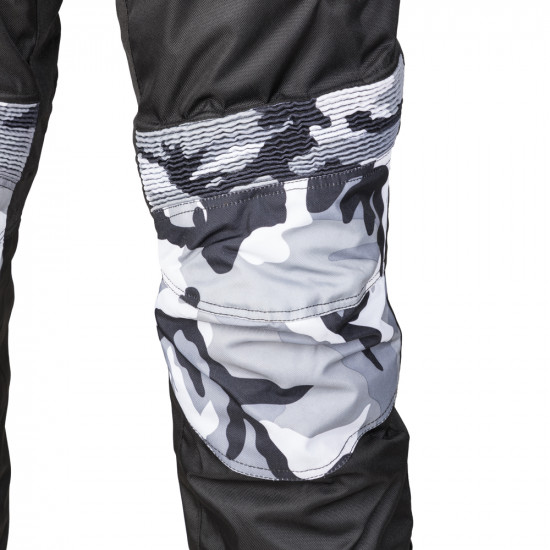 Motorcycle pants W-TEC Kaamuf,Black-camoflage