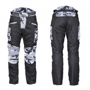 Motorcycle pants W-TEC Kaamuf,Black-camoflage