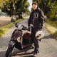 Mens motorcycle jacket W-TEC Borozef NF-2705