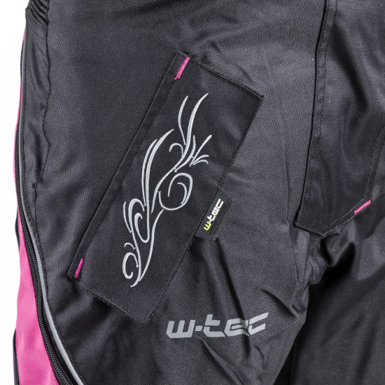 Womens motorcycle pants W-TEC Kaajla NF-2683 - black/white