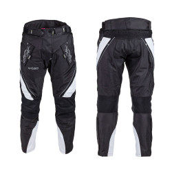 Womens motorcycle pants W-TEC Kaajla NF-2683 - black/white