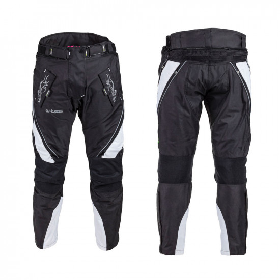 Womens motorcycle pants W-TEC Kaajla NF-2683 - black/white Womens motorcycle pants W-TEC Kaajla NF-2683 - black/white