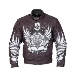 Mens motorcycle jacket W-TEC Akyra