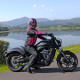 Womens motorcycle jacket Softshell W-TEC Alenalla NF-2410 - black/pink