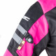 Womens motorcycle jacket Softshell W-TEC Alenalla NF-2410 - black/pink