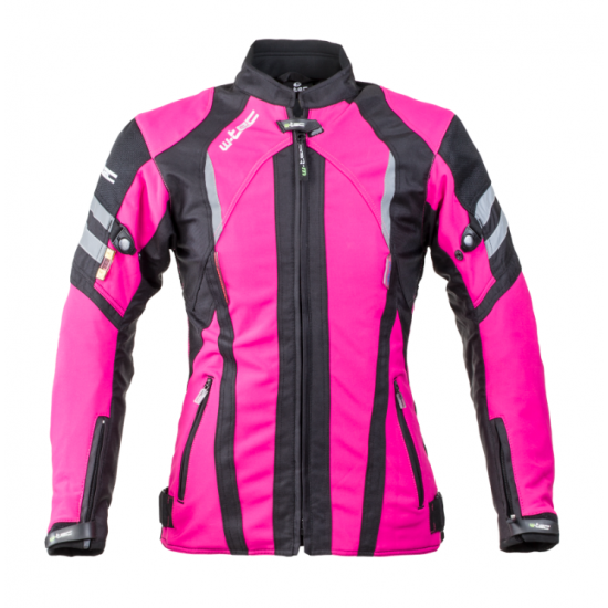 Womens motorcycle jacket Softshell W-TEC Alenalla NF-2410 - black/pink Womens motorcycle jacket Softshell W-TEC Alenalla NF-2410 - black/pink
