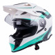 Motorcycle helmet W-TEC V331 - Black / blue / orange Motorcycle helmet W-TEC V331 - Black / blue / orange