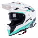 Motorcycle helmet W-TEC V331 - Black / blue / orange Motorcycle helmet W-TEC V331 - Black / blue / orange