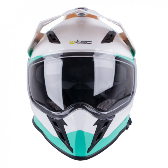 Motorcycle helmet W-TEC V331 - White