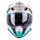  Motorcycle helmet W-TEC V331 - Black / blue / orange