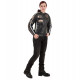 Womens leather motorcycle jacket W-TEC Sheawen - black