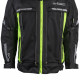 Men's motorcycle jacket W-TEC Gelnair, Black / Green