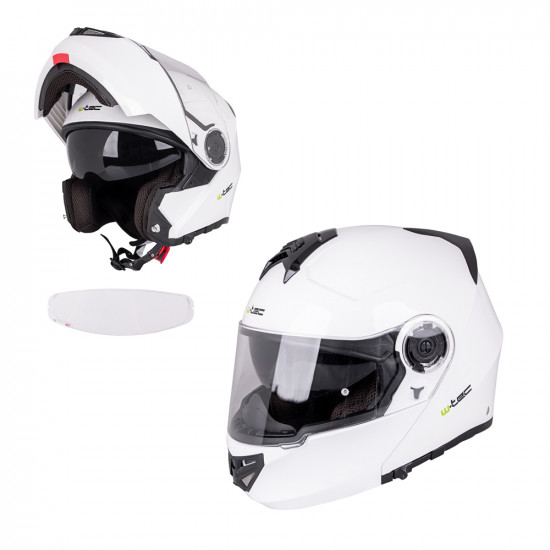 Motorcycle helmet W-TEC Vexamo V270 PP - White Motorcycle helmet W-TEC Vexamo V270 PP - White