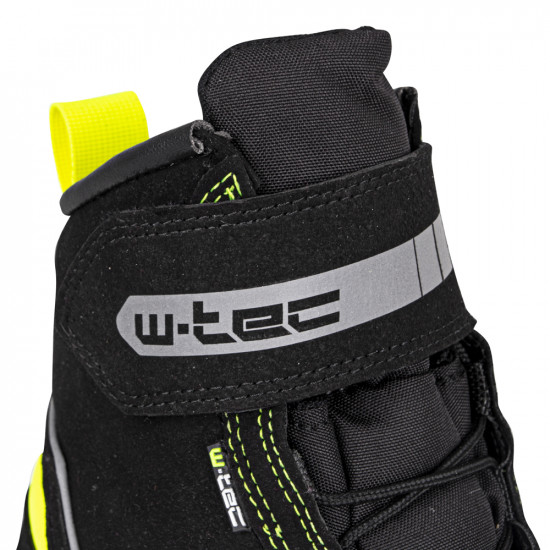 Motorcycle boots W-TEC Sixtreet -Black/Green