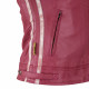 Womens leather motorcycle jacket W-TEC Sheawen Lady - pink