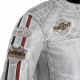 Womens leather motorcycle jacket W-TEC Sheawen Lady - white