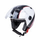 Motorcycle helmet W-TEC YM-617 - White