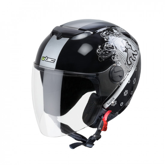 Motorcycle helmet W-TEC YM-617 - White