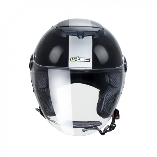 Motorcycle helmet W-TEC YM-617 - Black matt