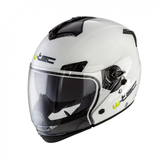 Moto helmet W-TEC NK-850 - White gloss Moto helmet W-TEC NK-850 - White gloss