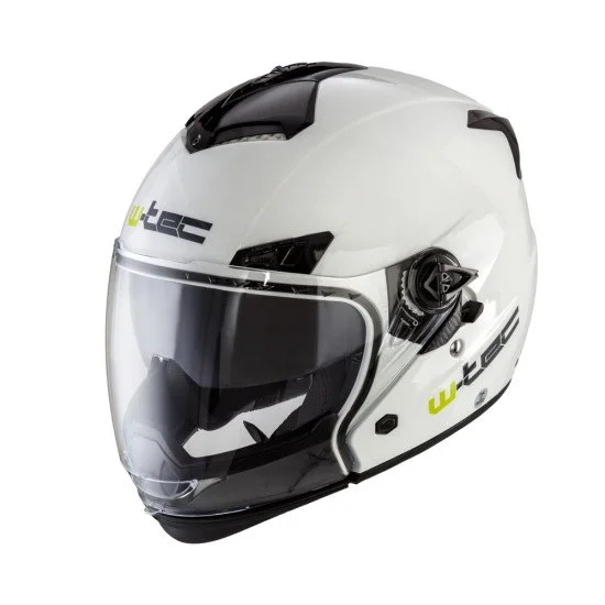 Moto helmet W-TEC NK-850 - White gloss Moto helmet W-TEC NK-850 - White gloss