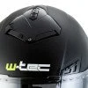Moto helmet W-TEC NK-850 - White gloss Moto helmet W-TEC NK-850 - White gloss