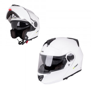 Motorcycle helmet W-TEC Vexamo - White