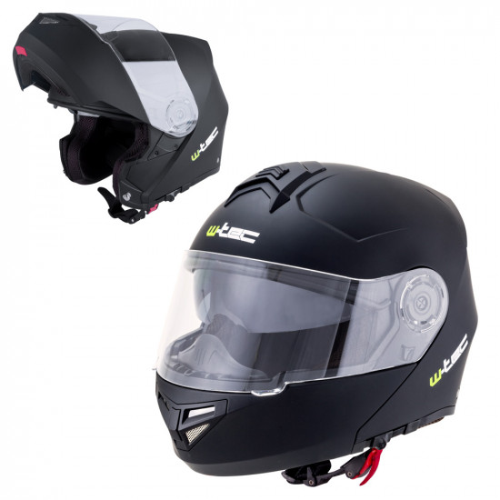 Motorcycle helmet W-TEC Vexamo - Black matt