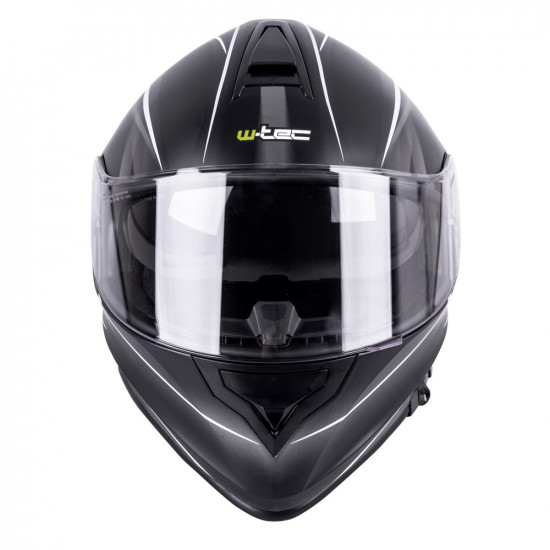 Motorcycle helmet W-TEC V127 - Black mat