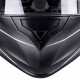 Motorcycle helmet W-TEC V127 - Black graphics