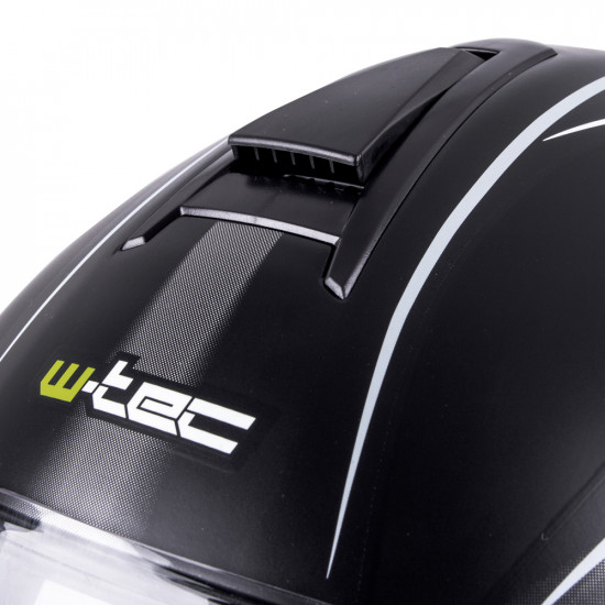 Motorcycle helmet W-TEC V127 - Black mat