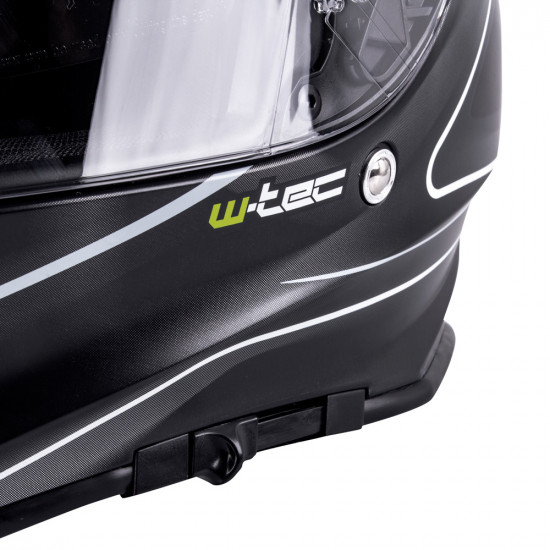 Motorcycle helmet W-TEC V127 - Black mat