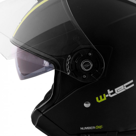 Motorcycle helmet W-TEC V586, Black Motorcycle helmet W-TEC V586, Black