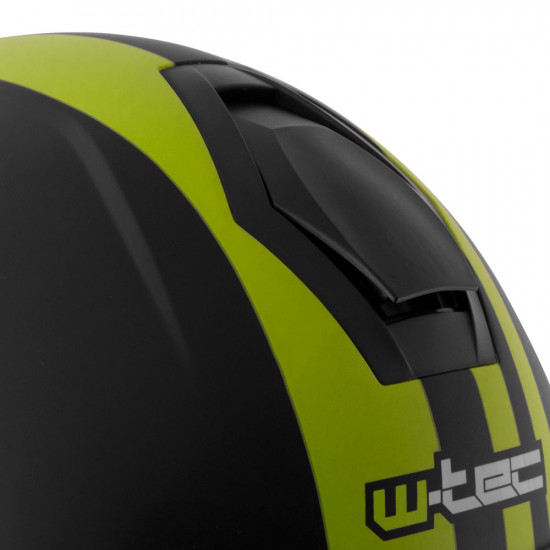 Motorcycle helmet W-TEC V586, Black Motorcycle helmet W-TEC V586, Black