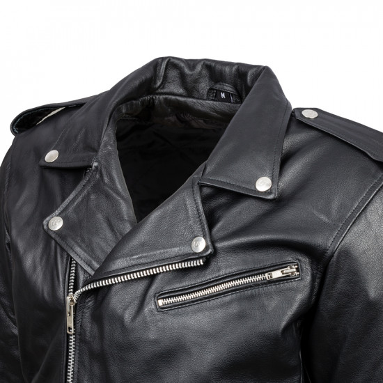 Leather motorcycle jacket W-TEC Perfectis