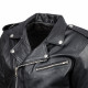 Leather motorcycle jacket W-TEC Perfectis