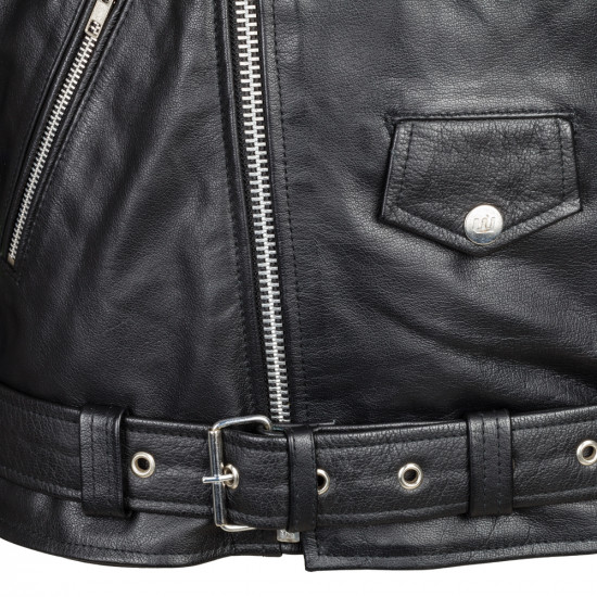 Leather motorcycle jacket W-TEC Perfectis