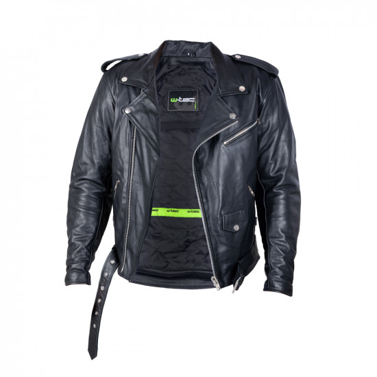 Leather motorcycle jacket W-TEC Perfectis