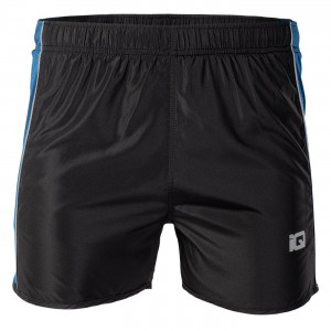 Men's shorts IQ Womo, Black / Blue