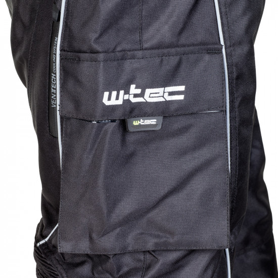 Motorcycle pants W-TEC Kubitin NF-2606, Black Motorcycle pants W-TEC Kubitin NF-2606, Black