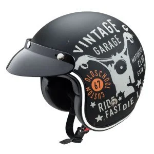 Motorcycle helmet W-TEC Café Racer - Vintage Garage Motorcycle helmet W-TEC Café Racer - Vintage Garage