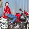 Women's Motorcycle Jeans W-TEC Lustipa